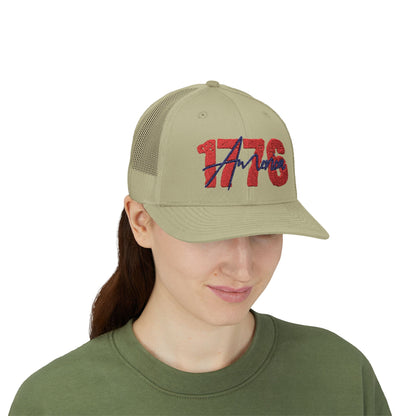 1776 America Snapback Trucker Cap