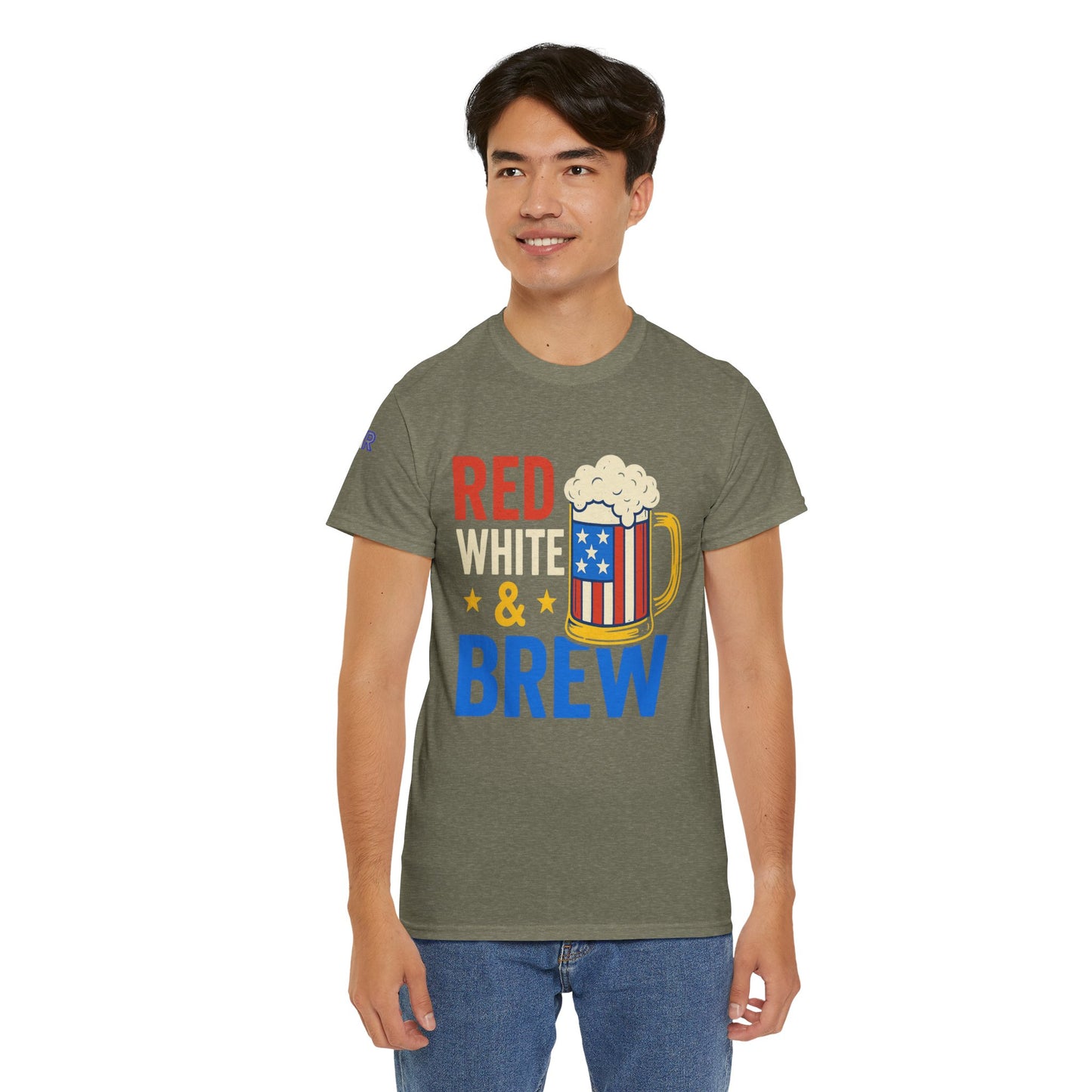 Men's Red, White & Brew