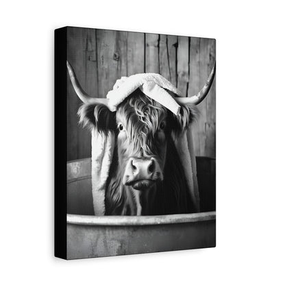 Highland Cow Bathtub