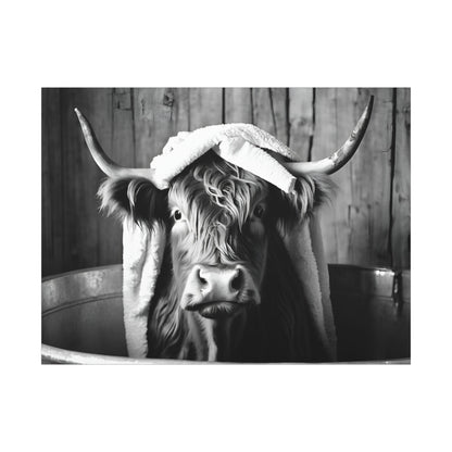 Highland Cow Bathtub