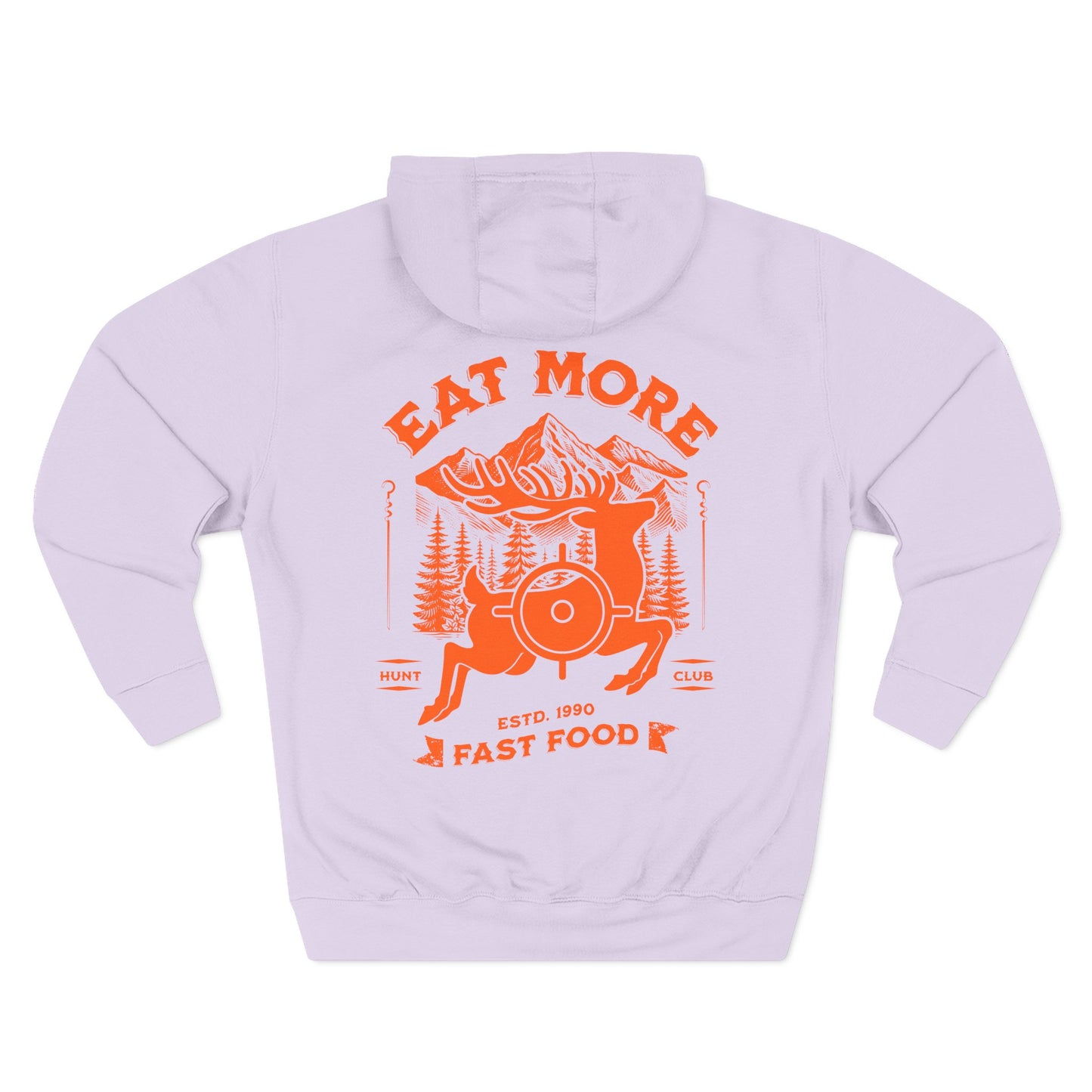 Eat More Fast Food Fleece Hoodie