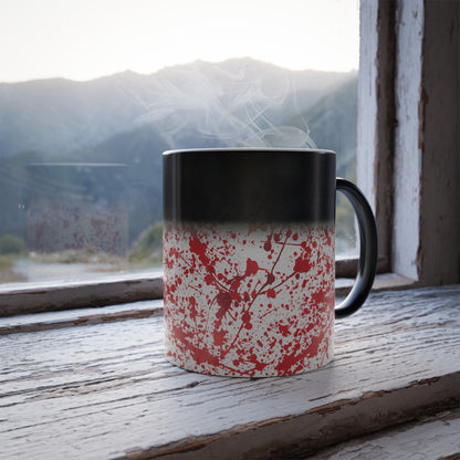 Blood Splatter Color Changing Mug