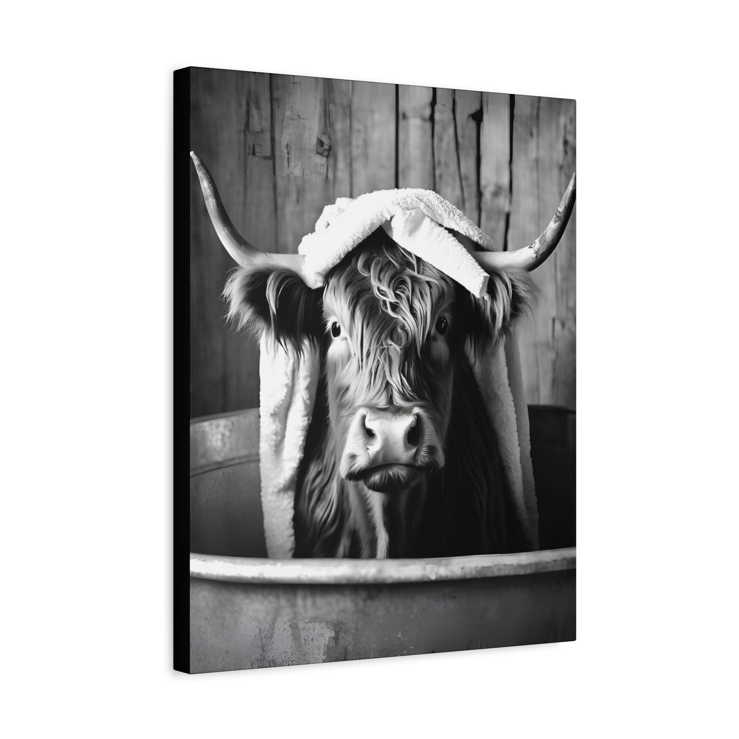 Highland Cow Bathtub