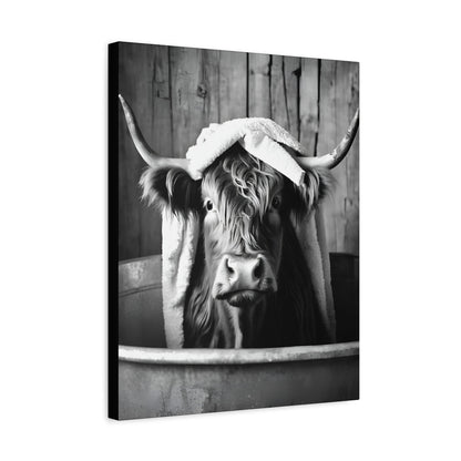 Highland Cow Bathtub