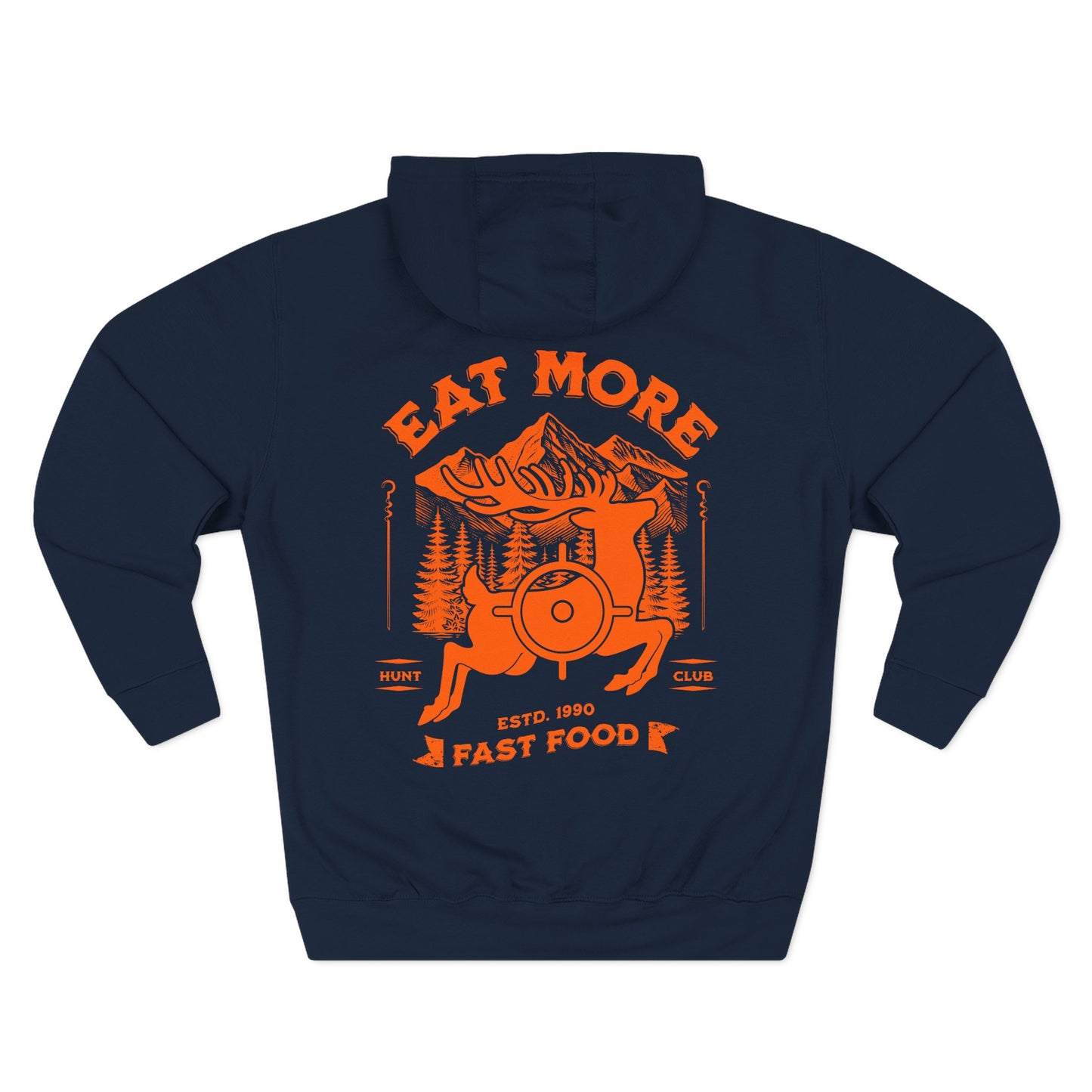 Eat More Fast Food Fleece Hoodie