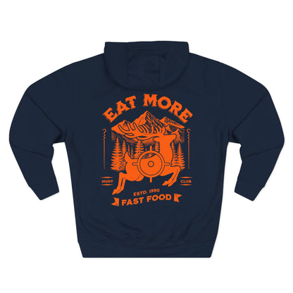 Eat More Fast Food Fleece Hoodie