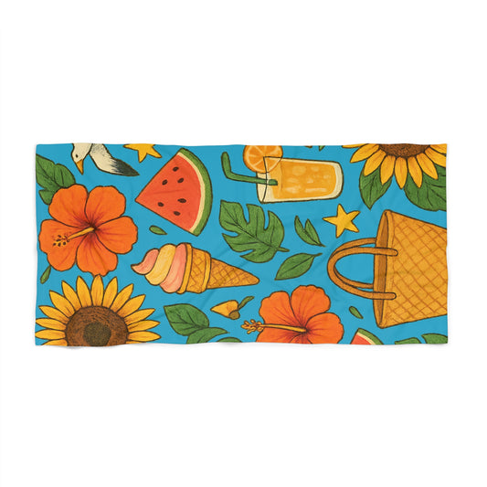The Tropi-Tease Beach Towel