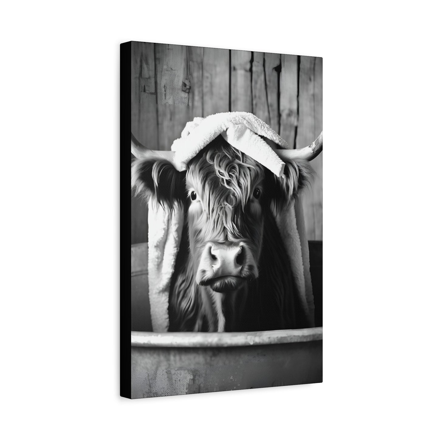 Highland Cow Bathtub