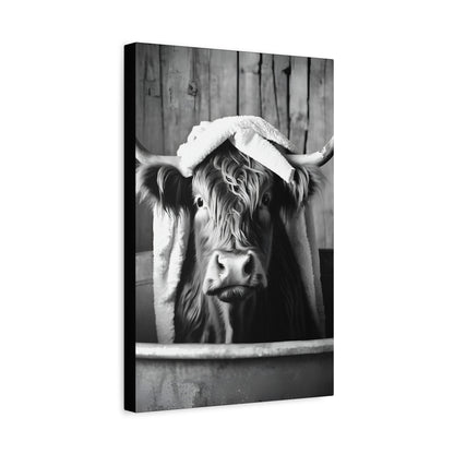 Highland Cow Bathtub