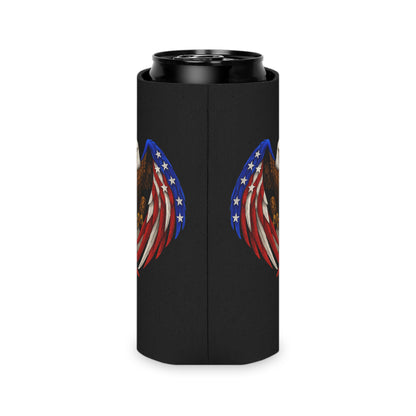 Patriotic Eagle Can Cooler
