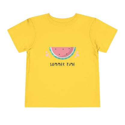 Toddler Summer Watermelon Tee - Cute Short Sleeve Shirt for Kids