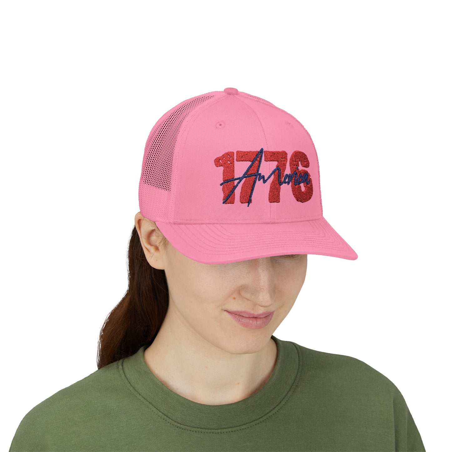 1776 America Snapback Trucker Cap