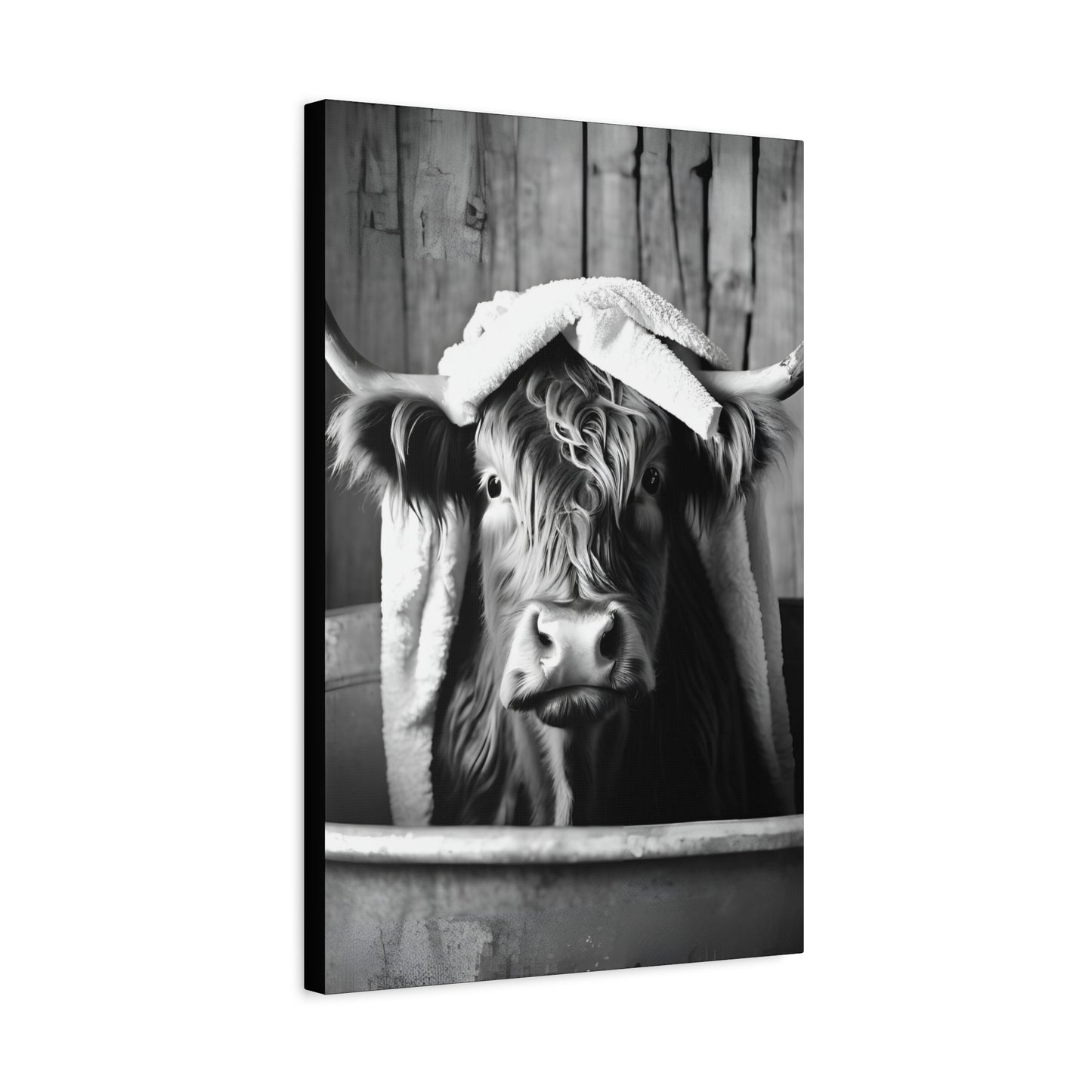 Highland Cow Bathtub