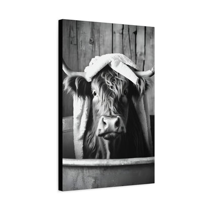 Highland Cow Bathtub