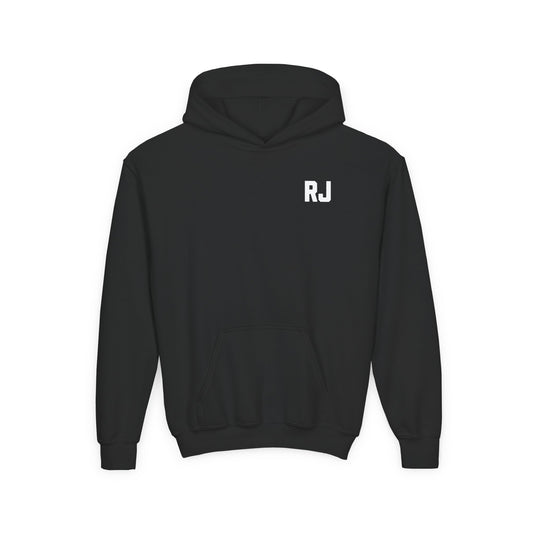 Youth Baseball Hoodie – "Eat Sleep Baseball Repeat" Personalized Pullover