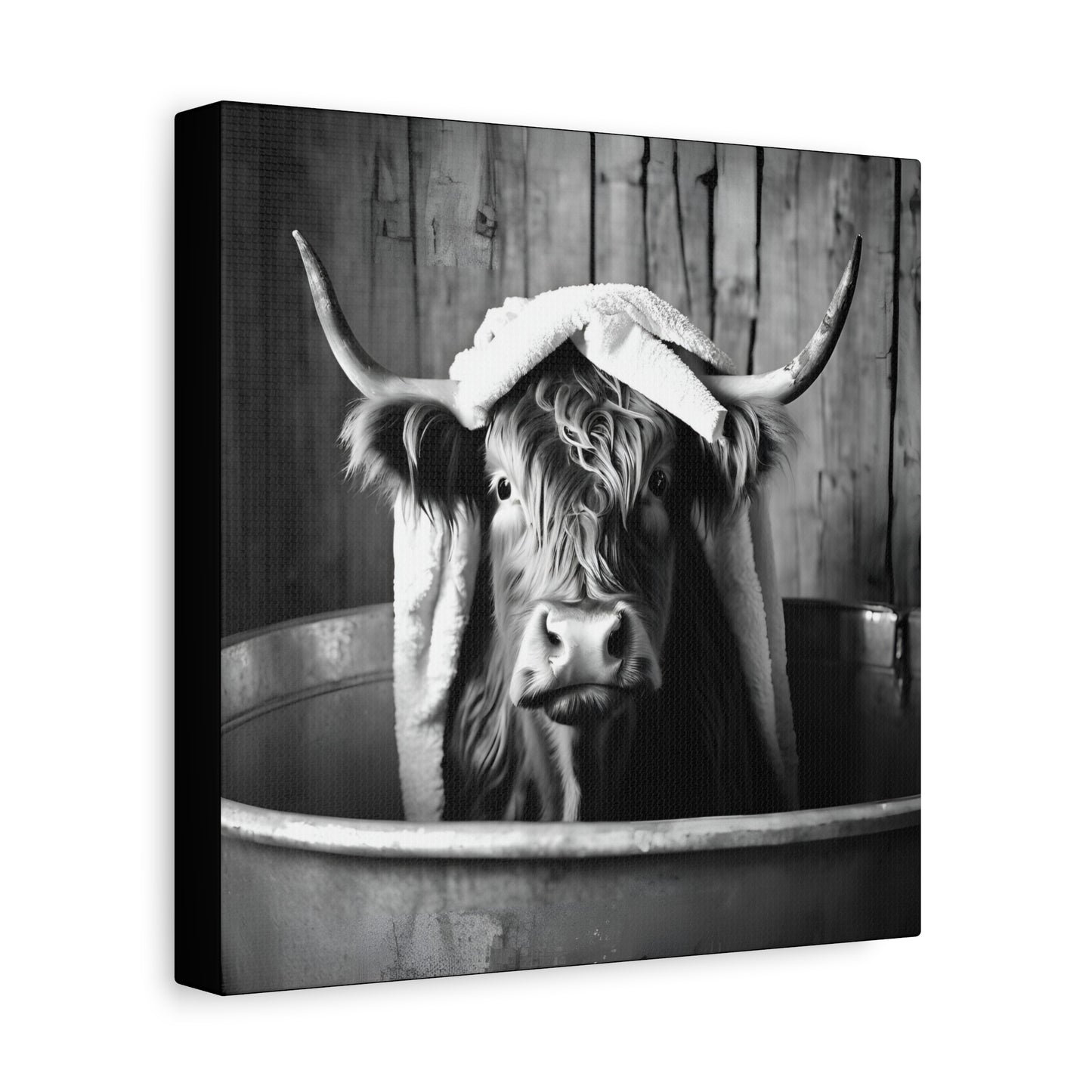 Highland Cow Bathtub