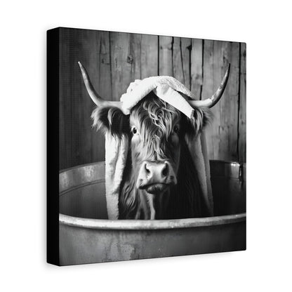 Highland Cow Bathtub