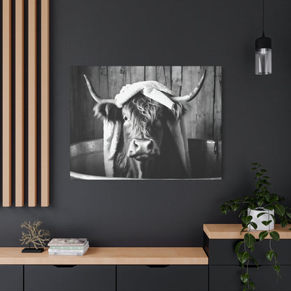 Highland Cow Bathtub
