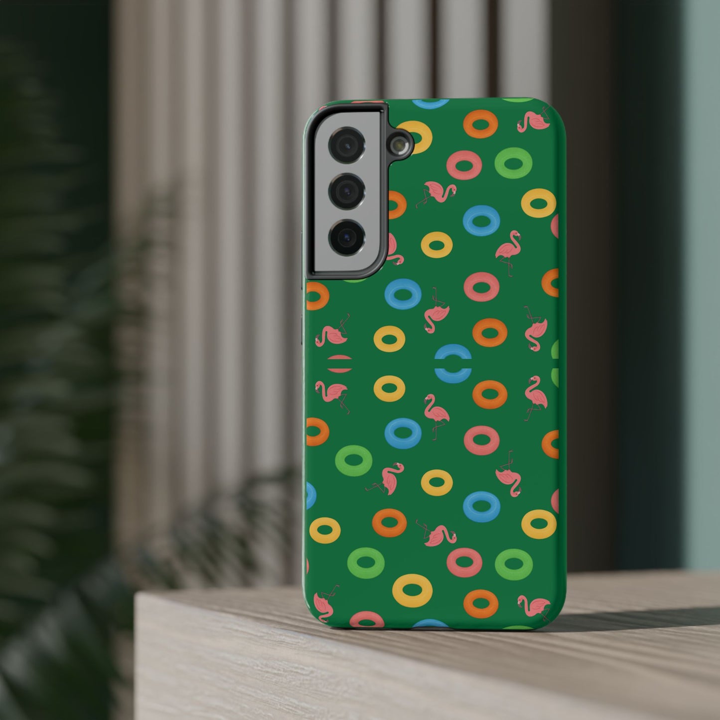 Colorful Flamingo & Pool Float Phone Cases