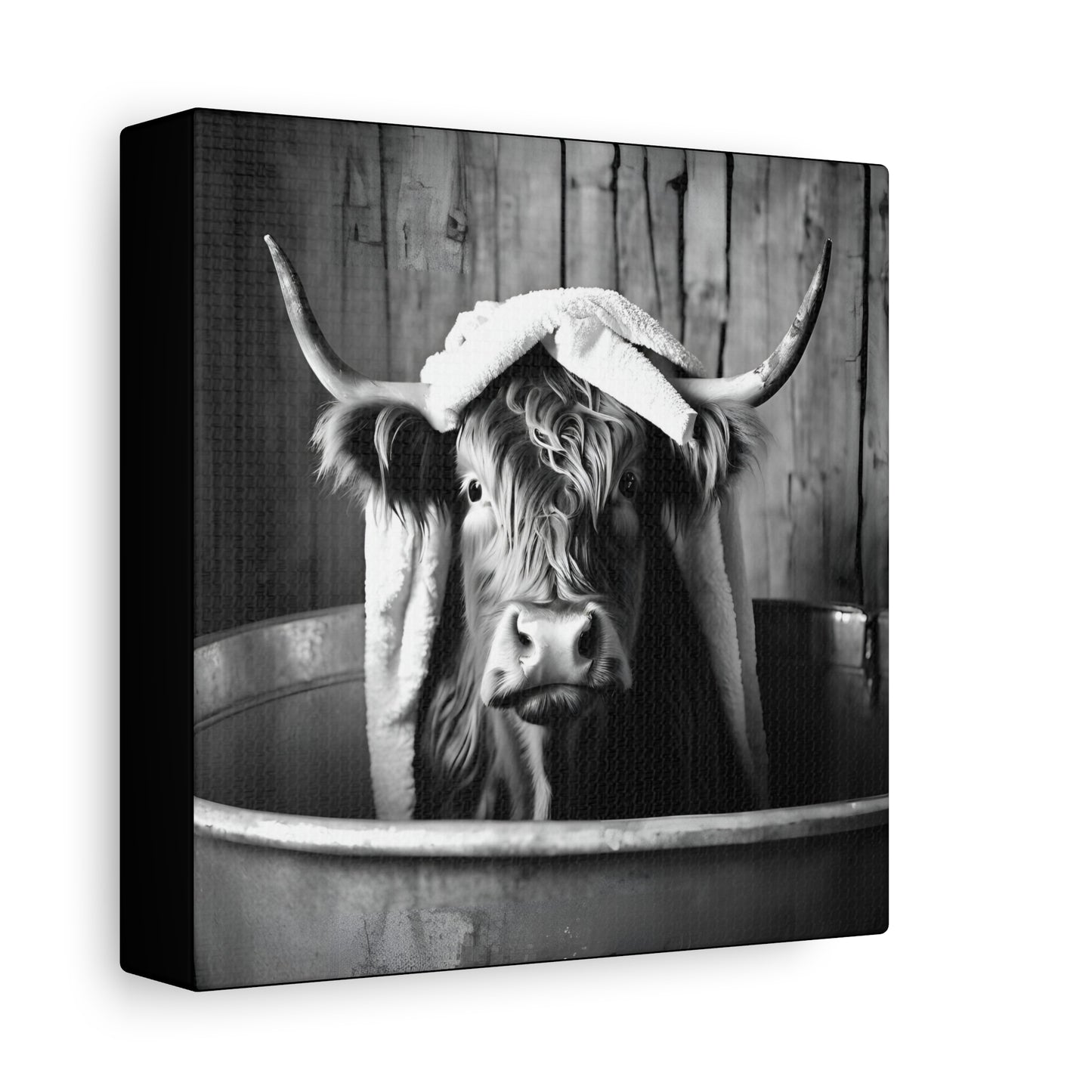 Highland Cow Bathtub