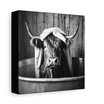 Highland Cow Bathtub