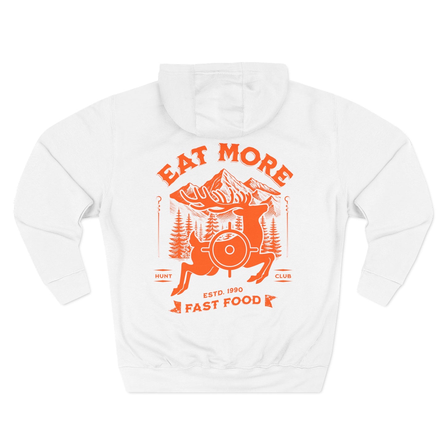 Eat More Fast Food Fleece Hoodie
