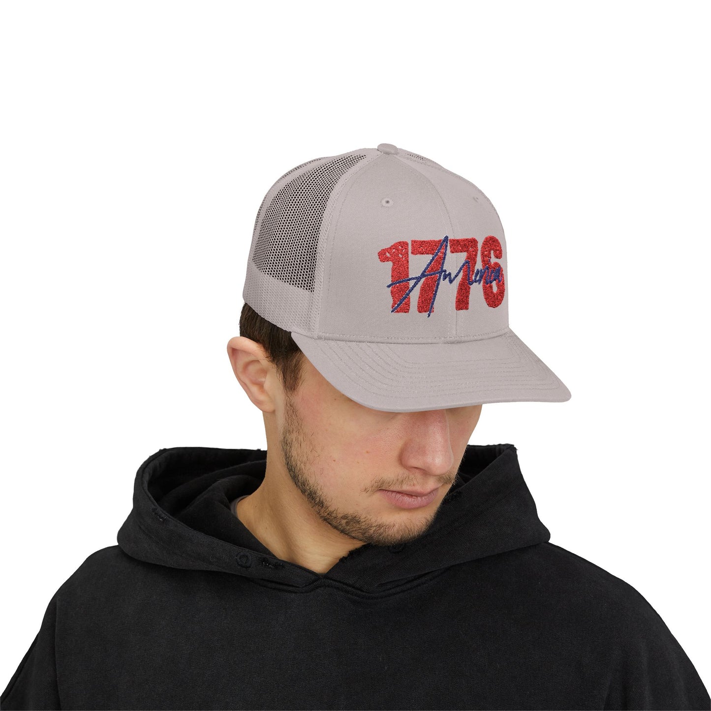 1776 America Snapback Trucker Cap