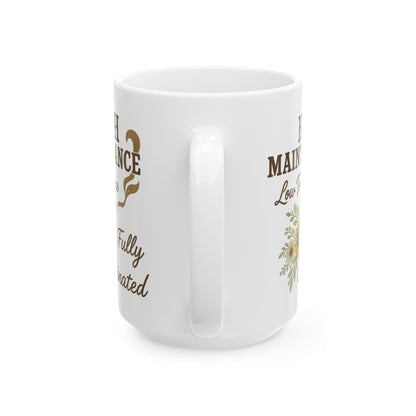 Heavily Caffeinated Mug