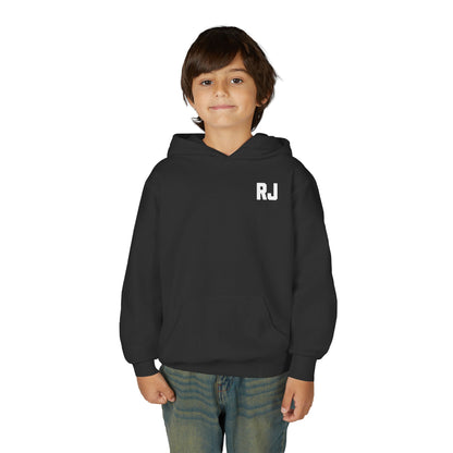 Youth Baseball Hoodie – "Eat Sleep Baseball Repeat" Personalized Pullover