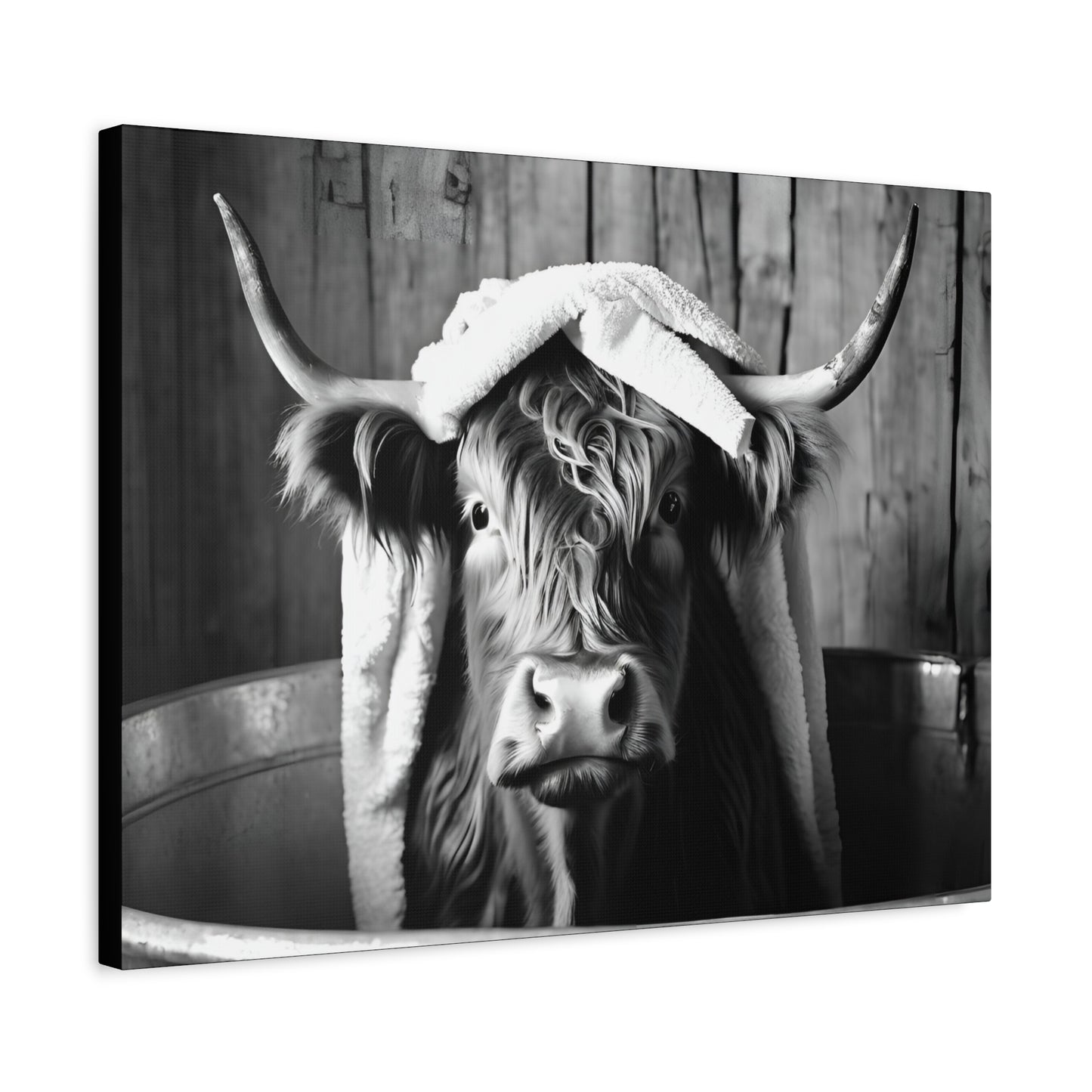 Highland Cow Bathtub