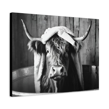 Highland Cow Bathtub
