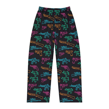 Neon Firearm Pajama Pants