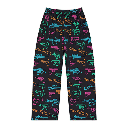 Neon Firearm Pajama Pants