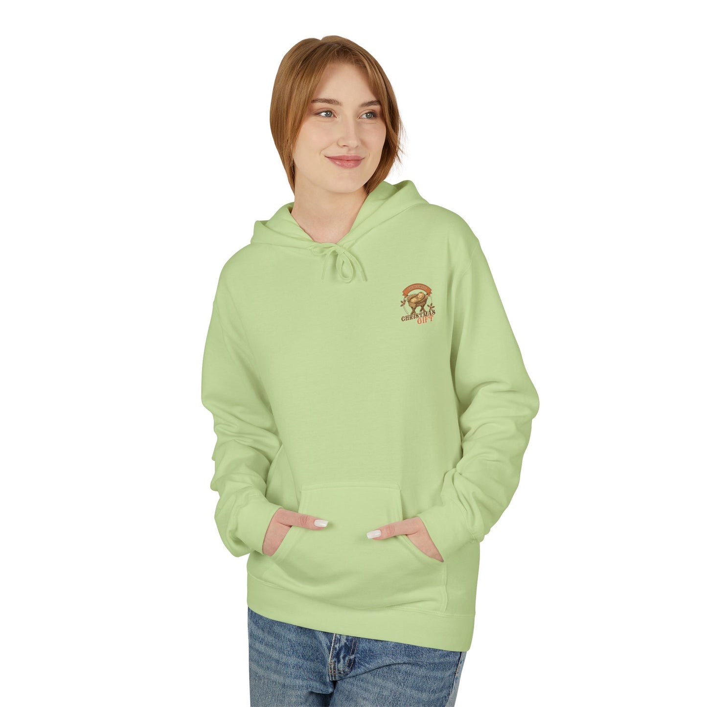 The Ultimate Christmas Gift Unisex Fleece Hoodie with Nativity Design