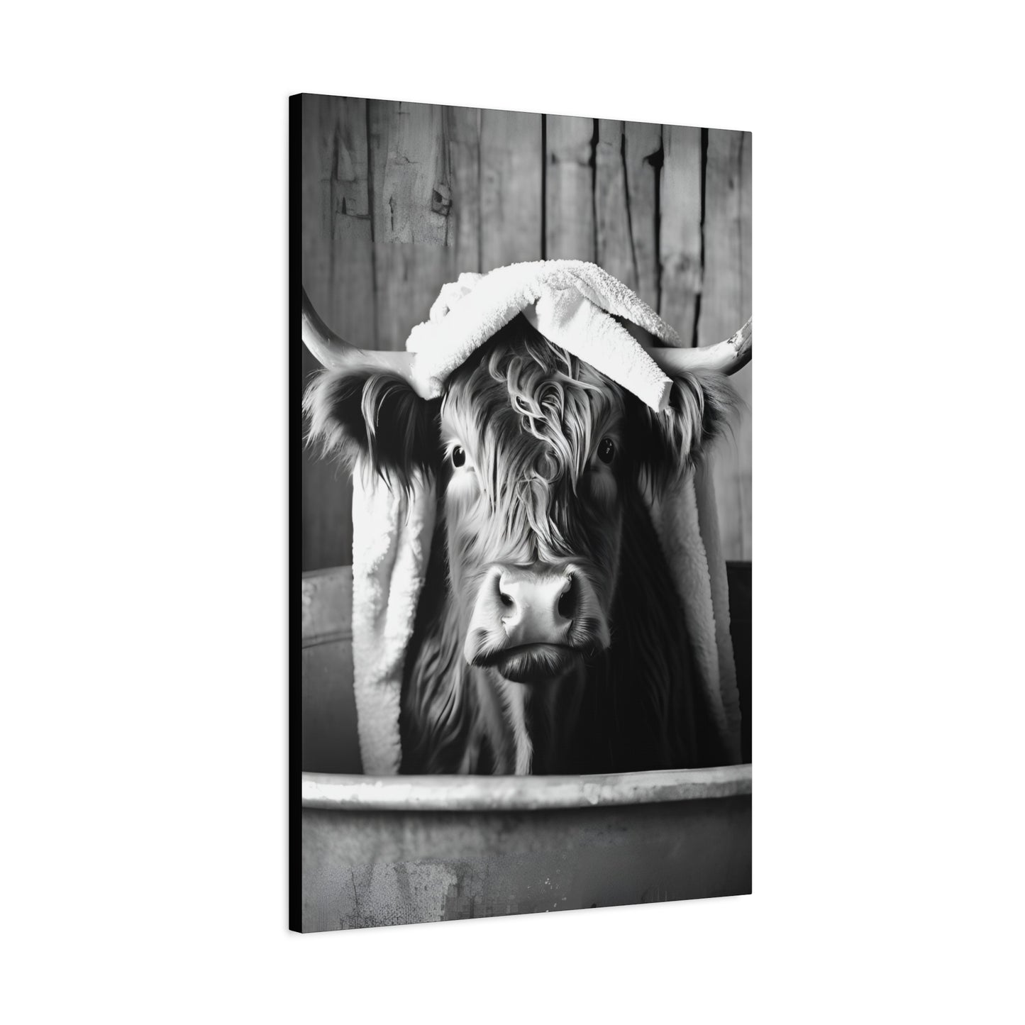 Highland Cow Bathtub