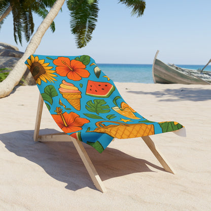 The Tropi-Tease Beach Towel
