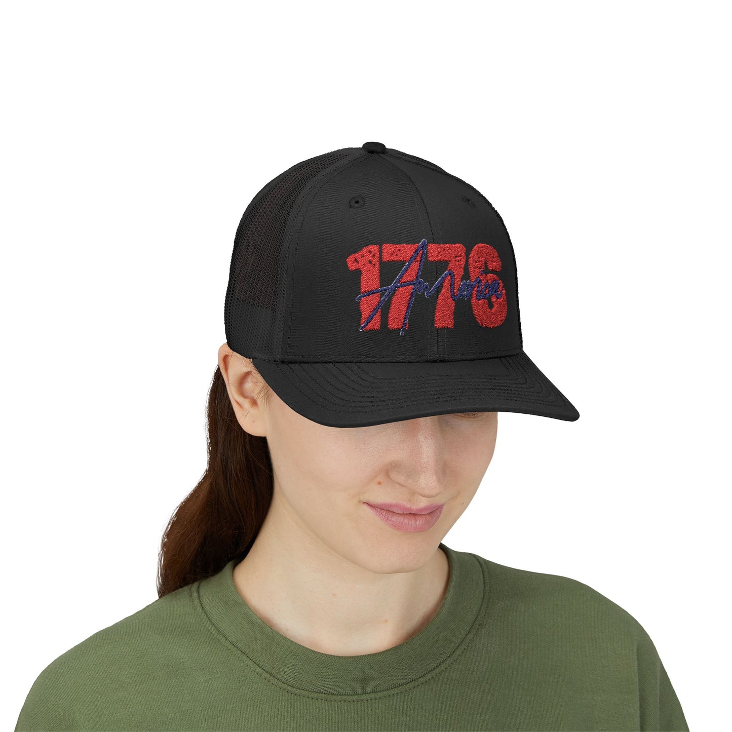 1776 America Snapback Trucker Cap