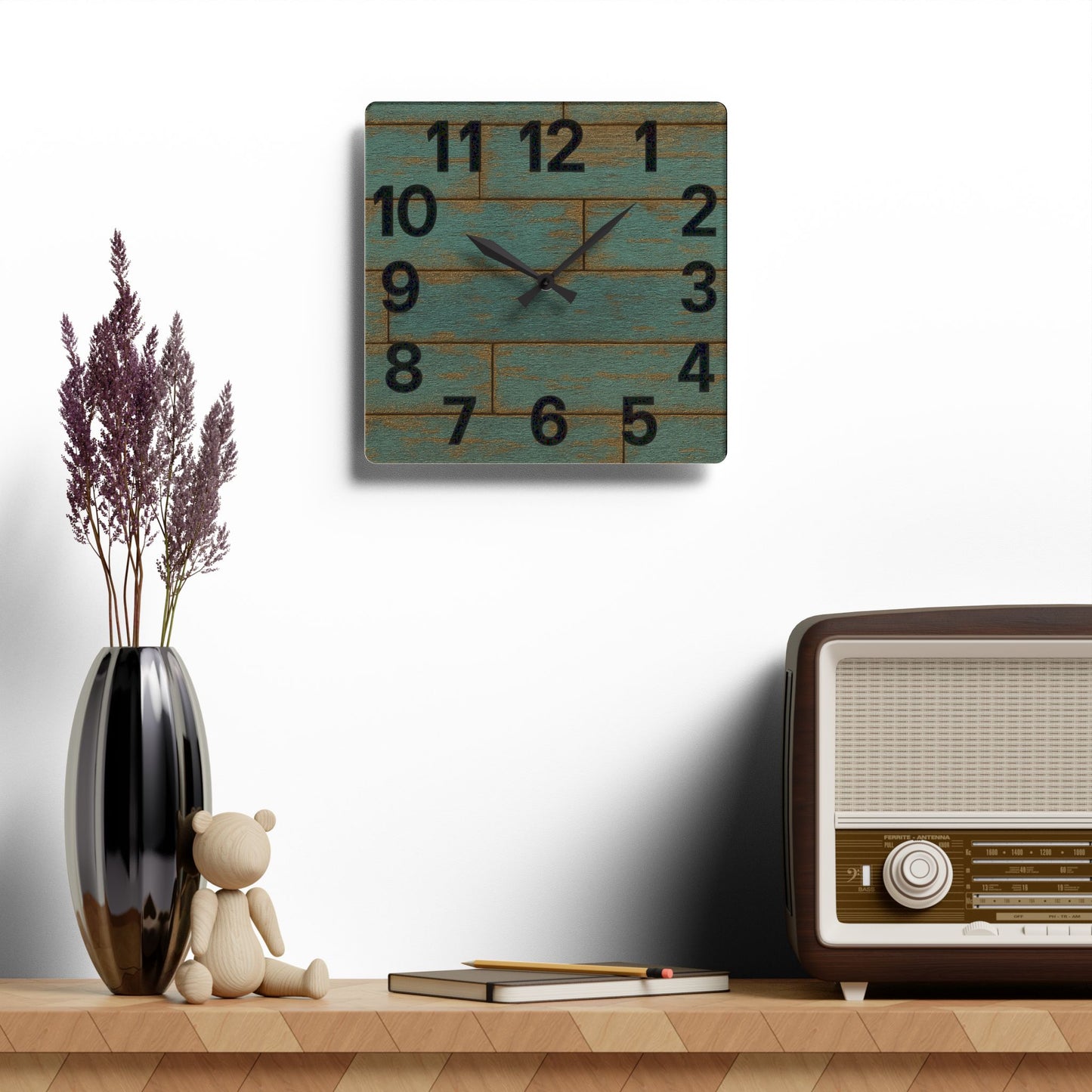 Rustic Wall Clock
