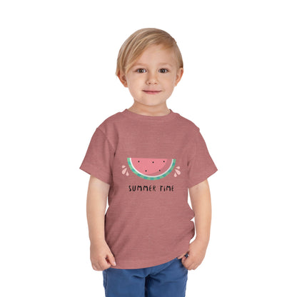 Toddler Summer Watermelon Tee - Cute Short Sleeve Shirt for Kids
