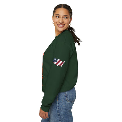 Nonna Rose Crewneck Sweatshirt — Floral Italian Grandma Gift