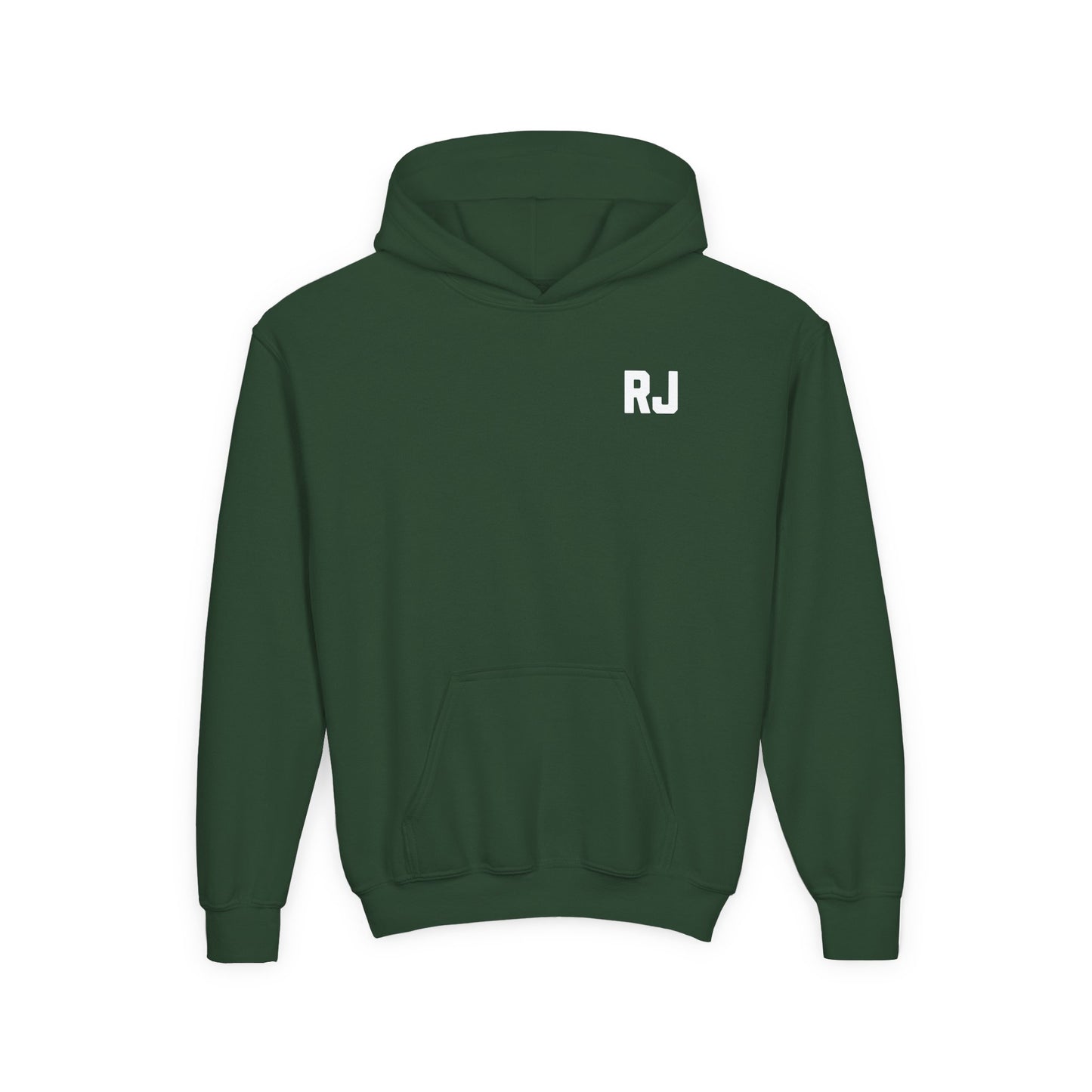 Youth Baseball Hoodie – "Eat Sleep Baseball Repeat" Personalized Pullover