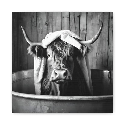Highland Cow Bathtub